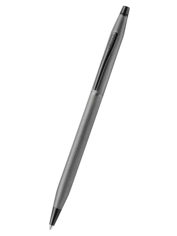 Cross Classic Century Ballpoint Pen, Slate Gray Engraved Diamond Pattern
