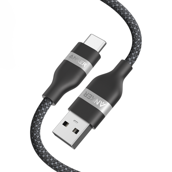Anker USB-A to USB-C Cable, 3 ft / 6 ft, Upcycled-Braided