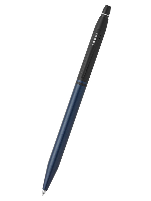 Cross Click Ballpoint Pen, Tuxedo Satin Metallic Blue