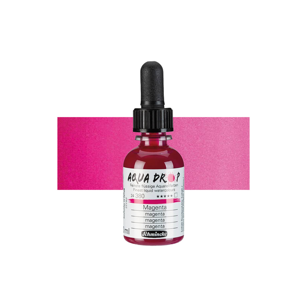 Schmincke Aqua Drop Liquid Watercolor, Magenta, 30ml