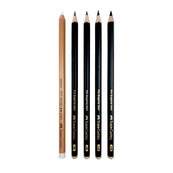 Faber-Castell Matte Graphite Pencil Set