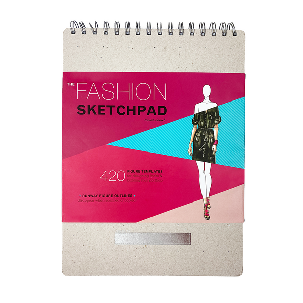 Chronicle Books Fashion Sketchpad, 8.5x11.5"
