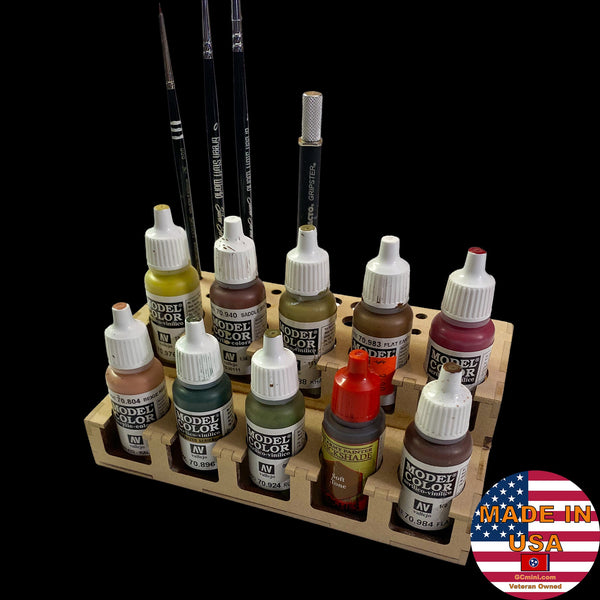 GCmini Mini Paint Rack for Dropper Bottles, 26mm, 10 Bottles
