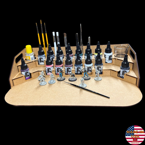 GCmini Painting Station for Pro Acryl Paints, 31mm, 16 Bottles