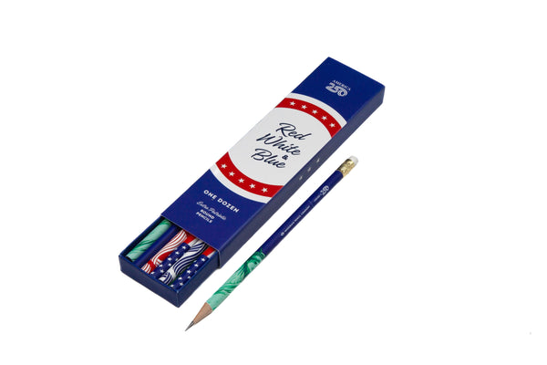 Musgrave America250 Celebration Pencils, Red, White & Blue