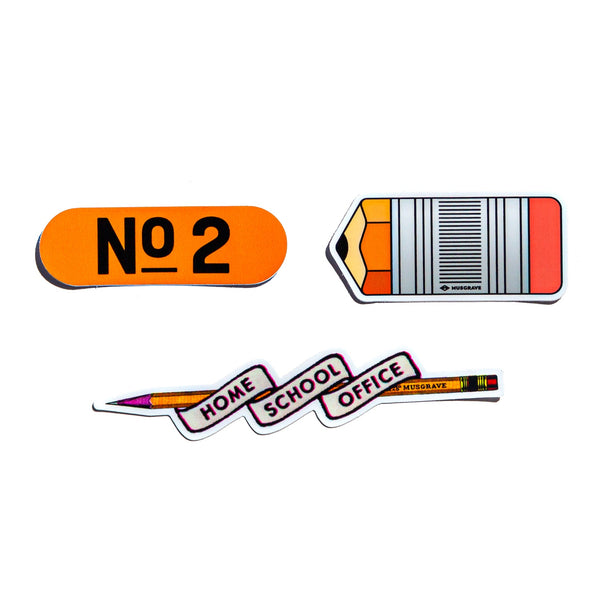 Musgrave #2 Sticker Set, 3 Pack