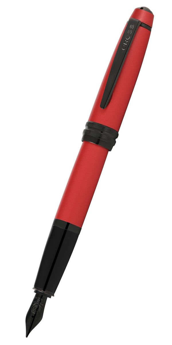 Cross Bailey Fountain Pen, Matte Red Lacquer, Extra-Fine Nib