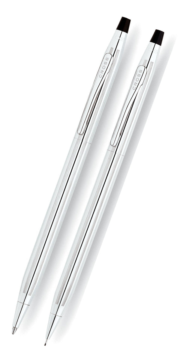 Cross Classic Century Pen & Pencil Set, Lustrous Chrome