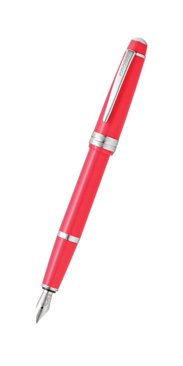 Cross Bailey Light Fountain Pen, Polished Coral Resin, Fine Nib