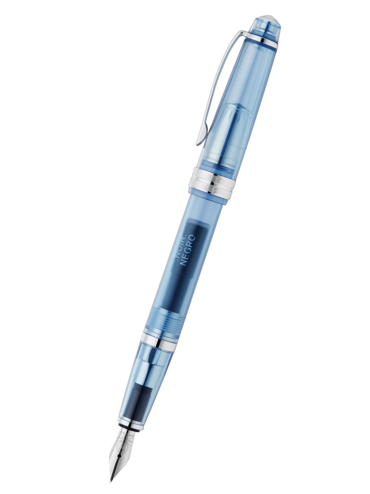 Cross | Bailey Light Fountain Pen | Translucent Navy-Blue Resin, Extra-Fine Nib