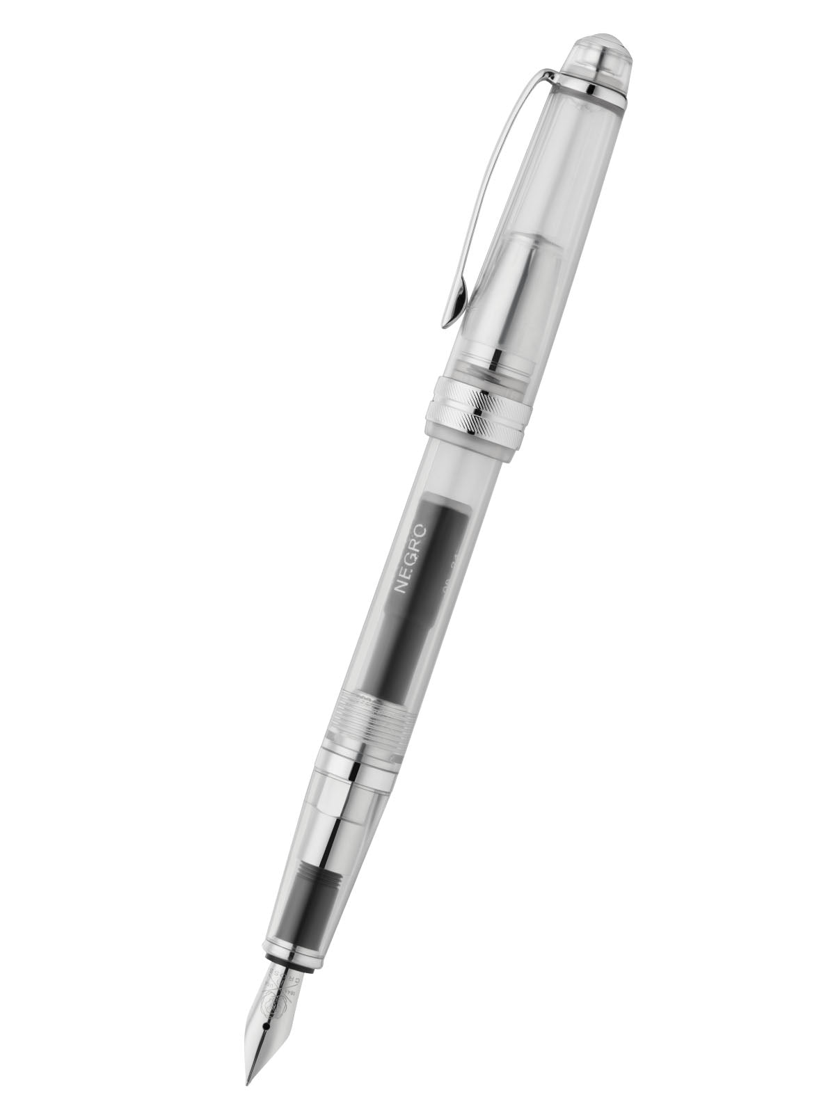 Cross | Bailey Light Fountain Pen | Translucent Clear Resin, Extra-Fine Nib