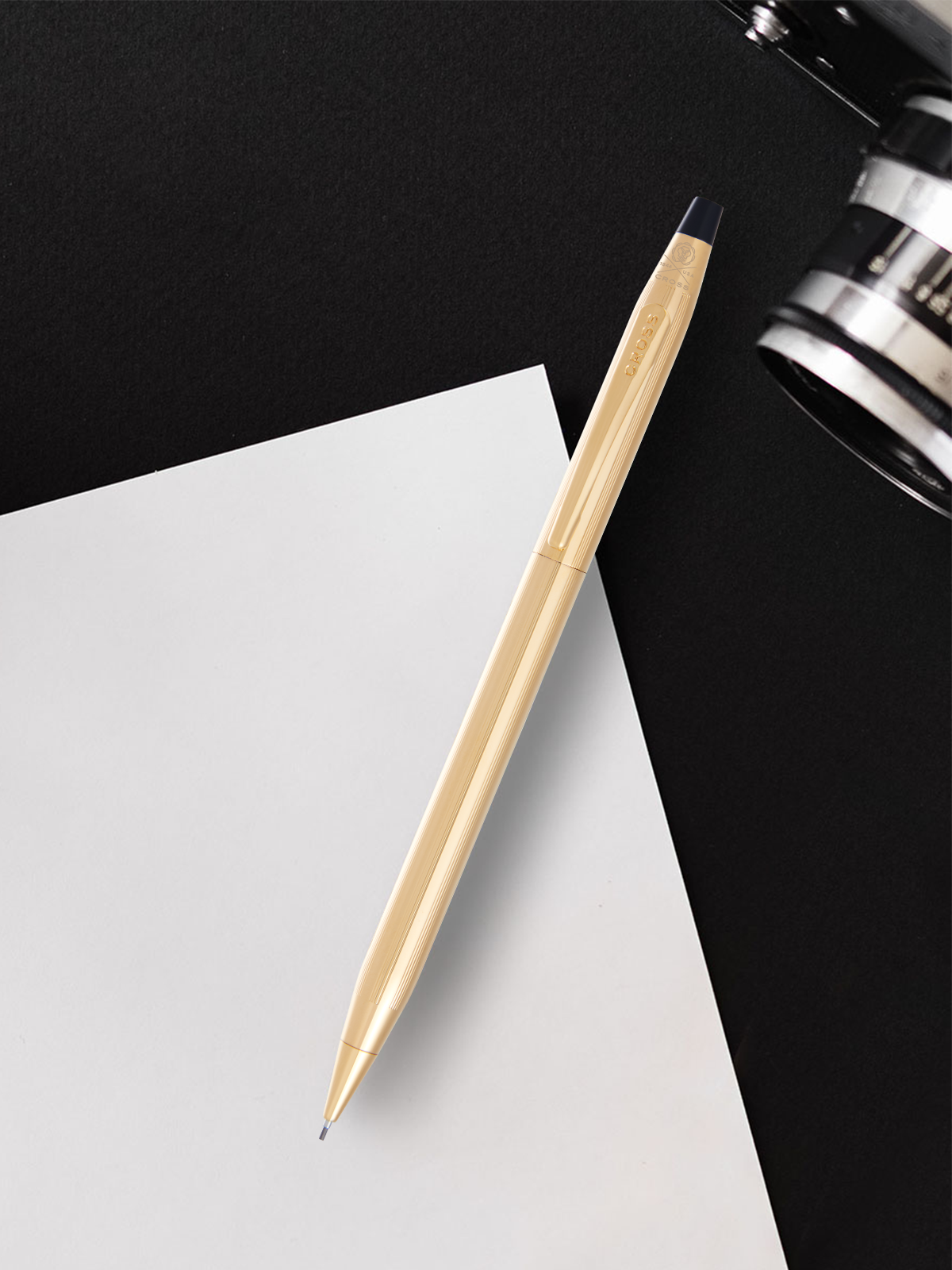 Cross | Classic Century 0.7mm Mechanical Pencil | 23KT Gold Plated