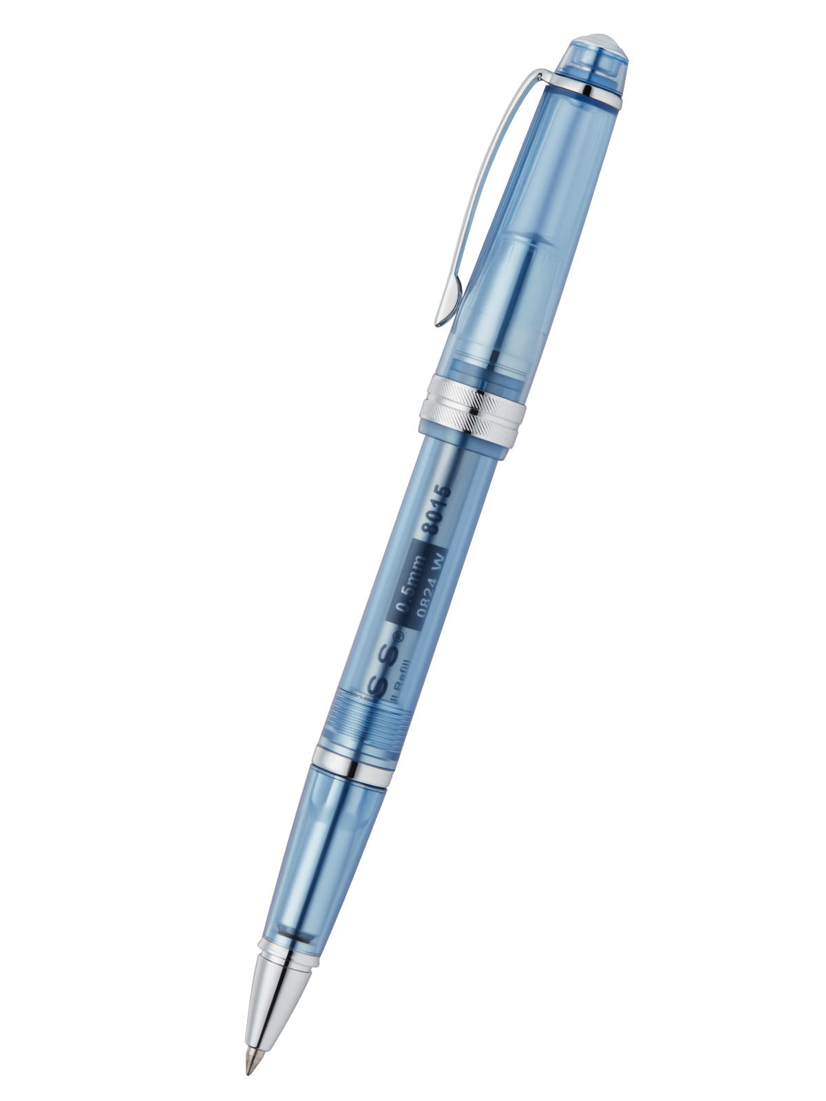 Cross | Bailey Light Rollerball Pen | Translucent Navy-Blue Resin