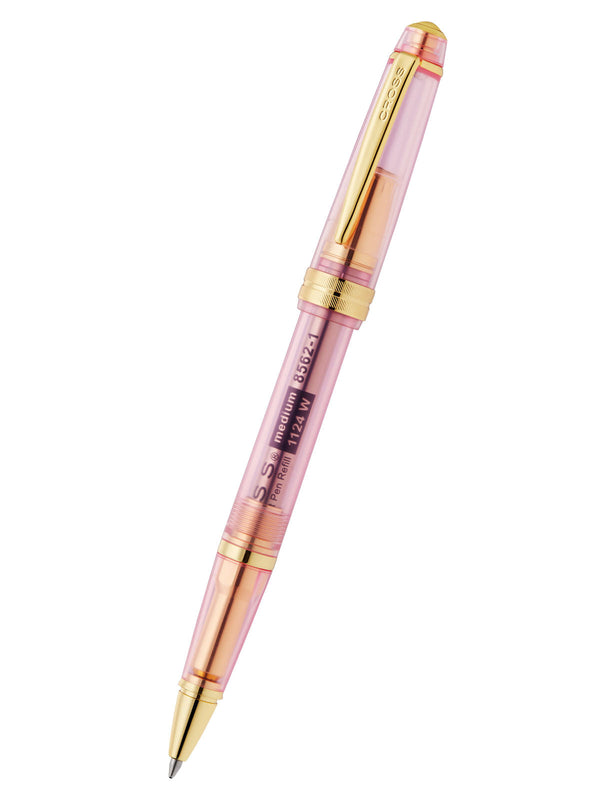Cross Bailey Light Ballpoint Pen, Translucent Pink Sapphire Resin