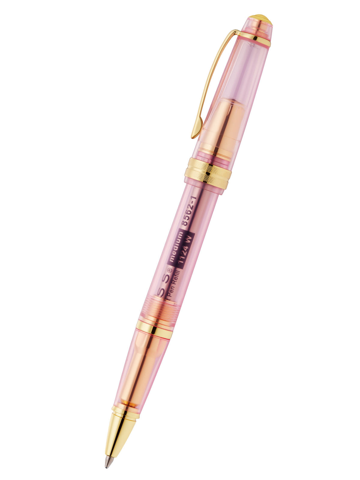 Cross | Bailey Light Ballpoint Pen | Translucent Pink Sapphire Resin