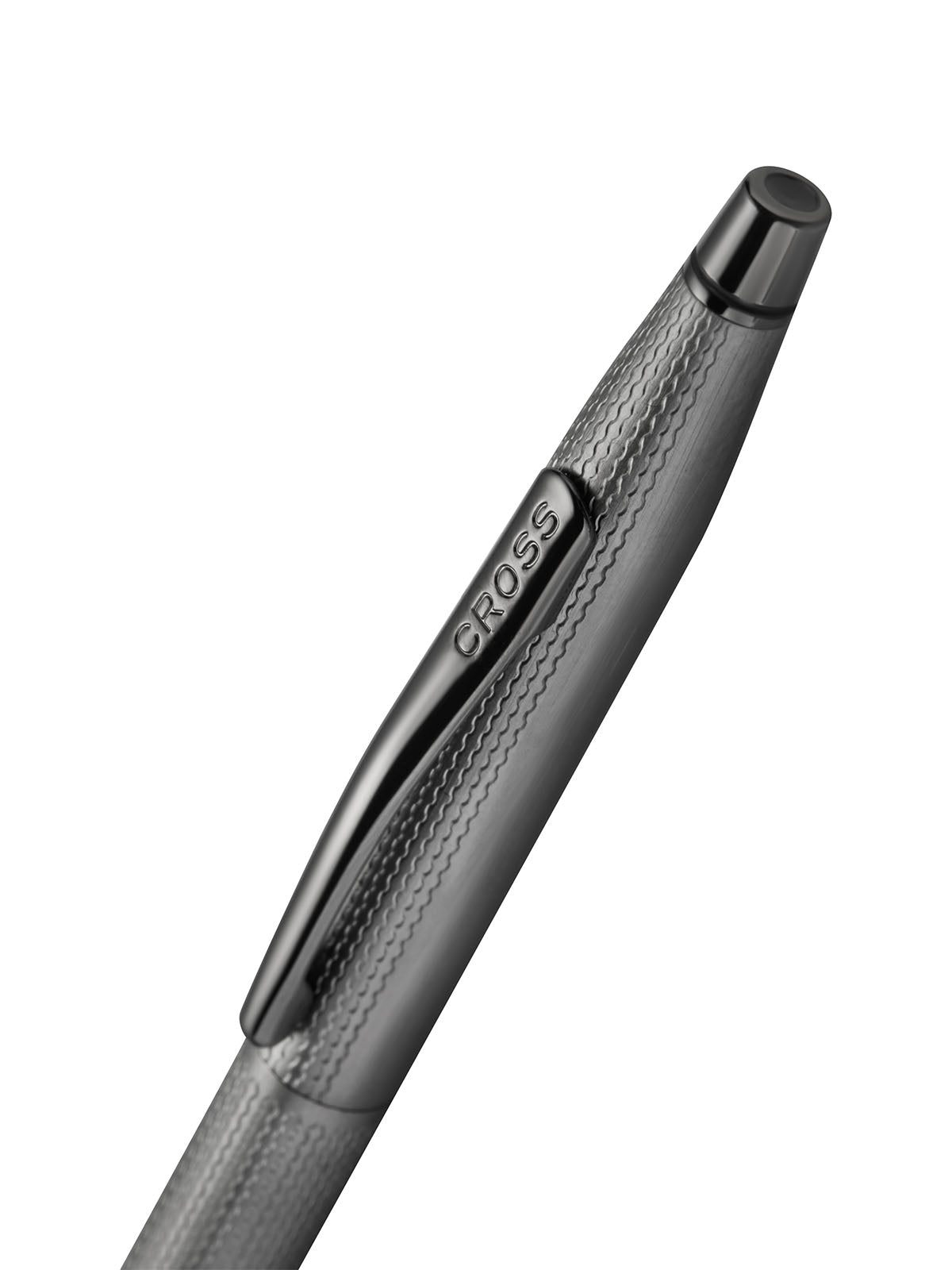 Cross | Classic Century Ballpoint Pen | Slate Gray Engraved Diamond Pattern