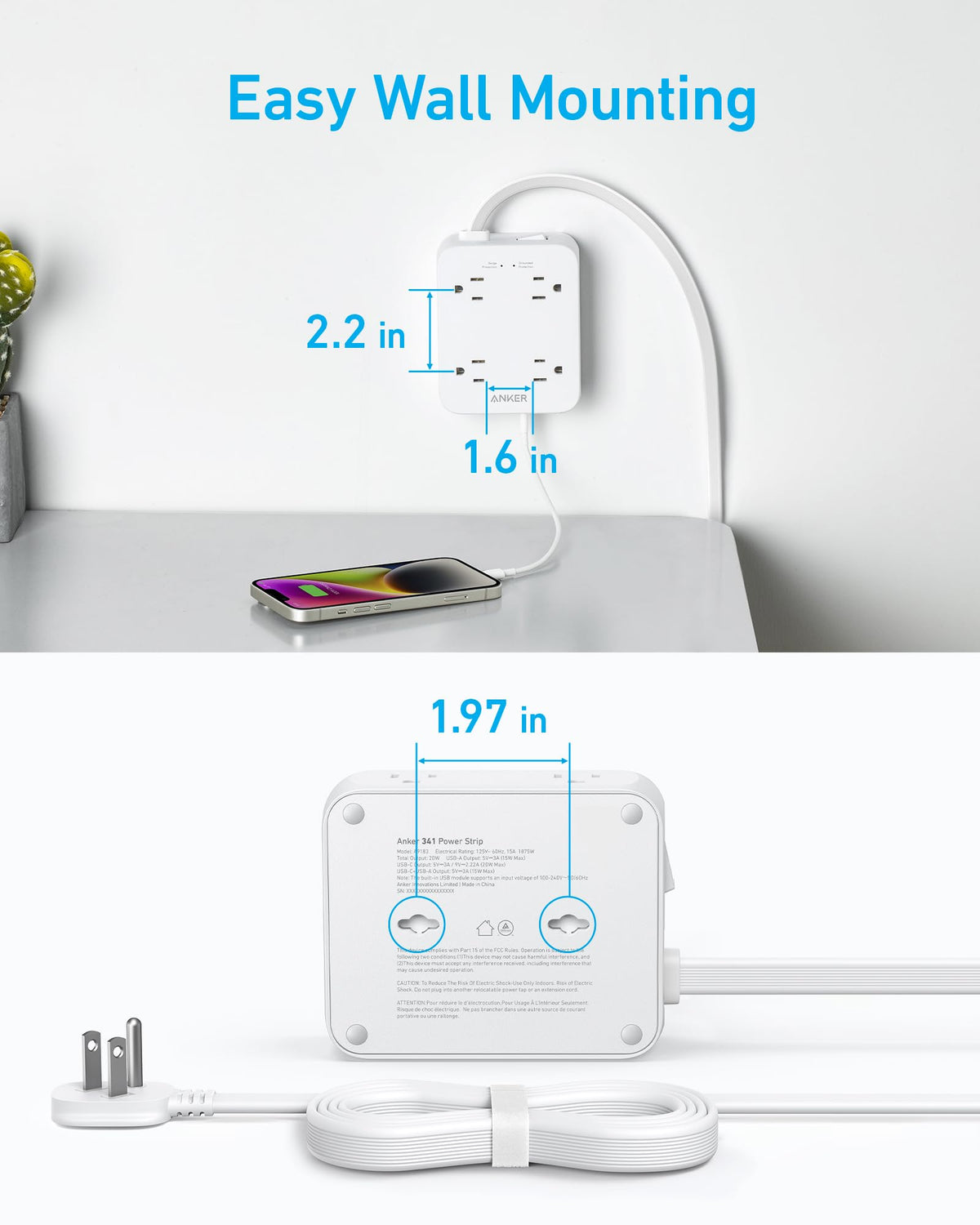 Anker | 341 USB Power Strip