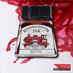 Winsor & Newton Drawing Ink, Deep Red