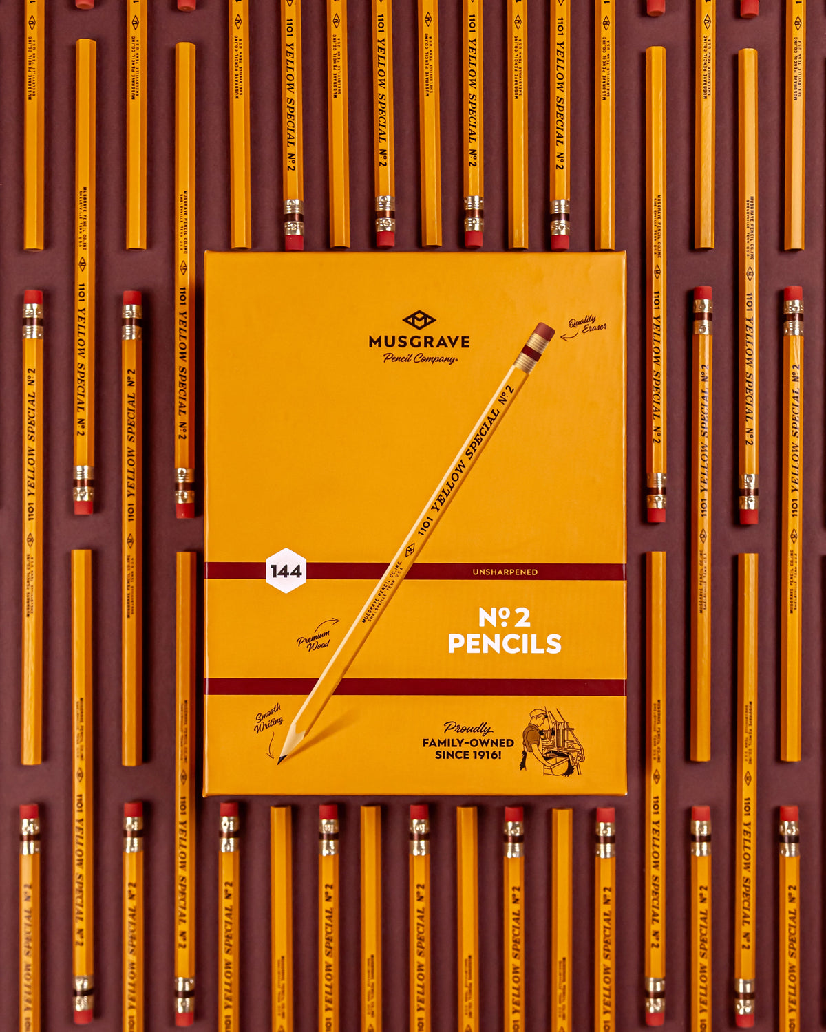 Musgrave | 1101 Yellow Special #2 Pencils