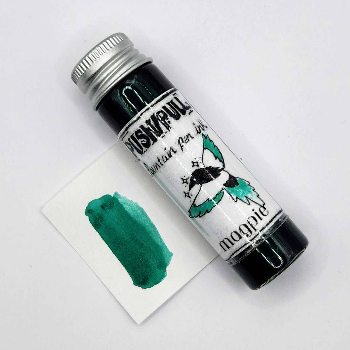 Push/Pull Magpie fountain pen ink, 20 ml vial