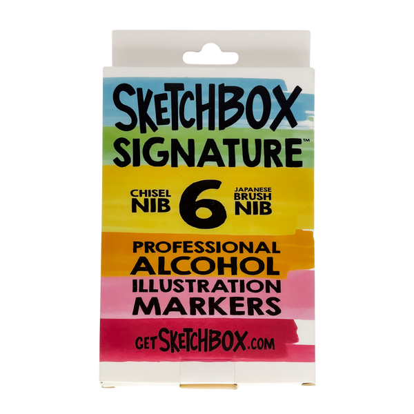 SketchBox Signature Alcohol Marker Set
