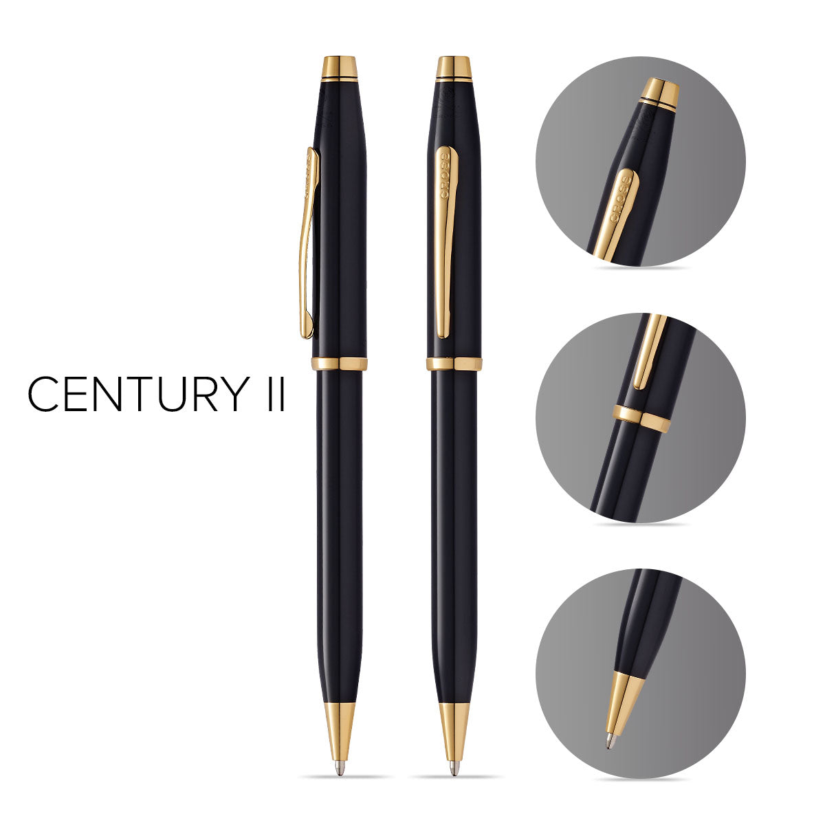 Cross | Century II Ballpoint Pen | Classic Black