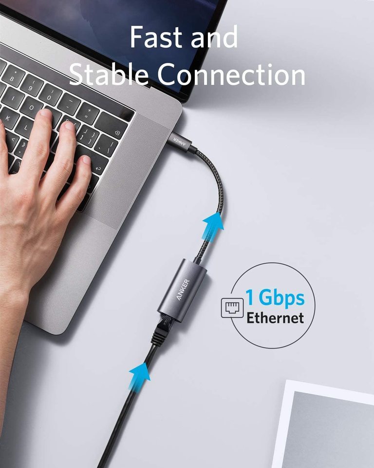 Anker | PowerExpand USB-C to Gigabit Ethernet Adapter