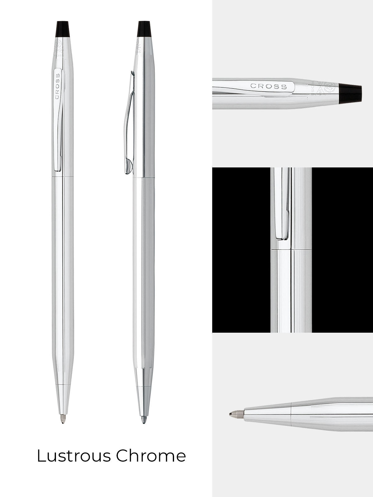 Cross | Classic Century Ballpoint Pen | Lustrous Chrome