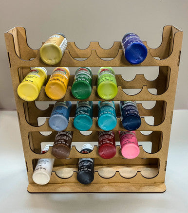 GCmini Vertical Paint Rack for 2oz Craft Paints, 36mm, 30 Bottles, view 5 of 9