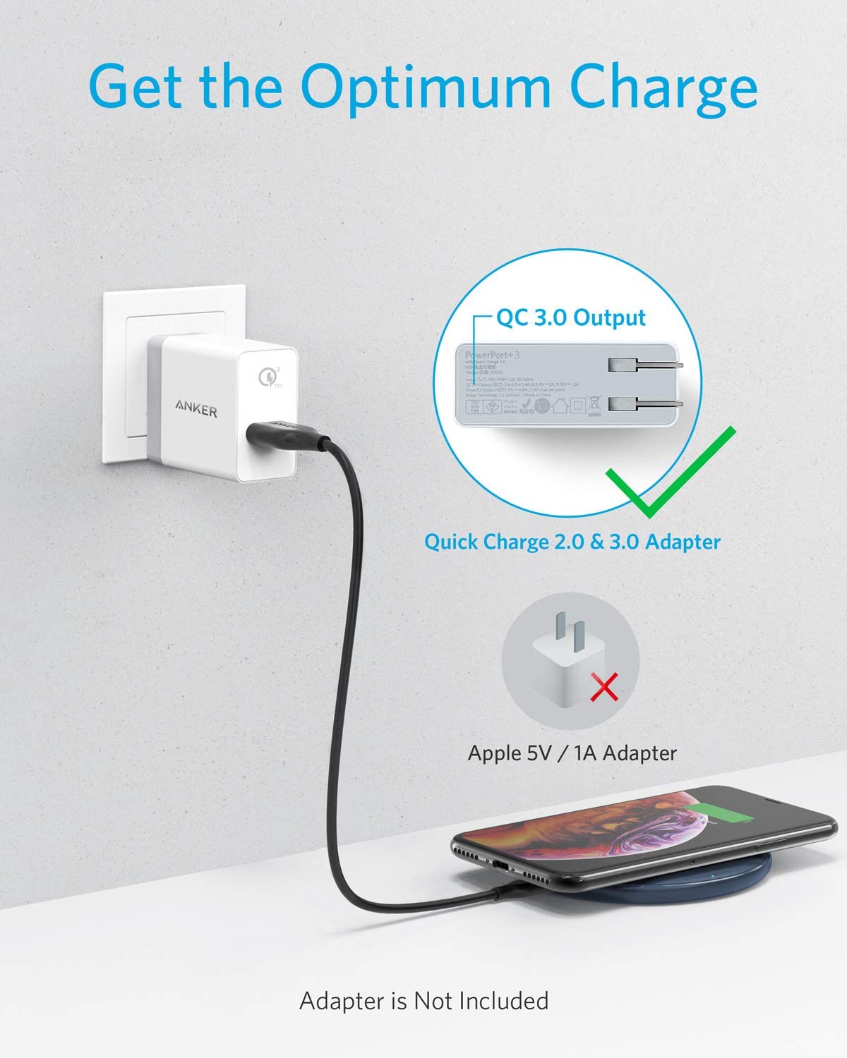 Anker | 313 Wireless Charger | Pad