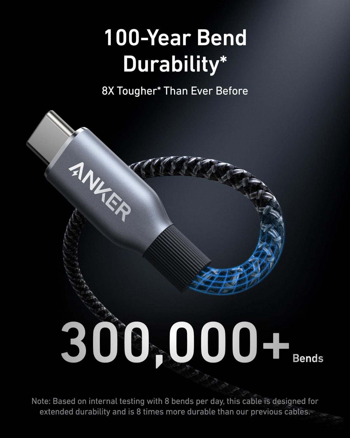 Anker | Prime USB-C to USB-C Cable | 240W, Upcycled-Braided