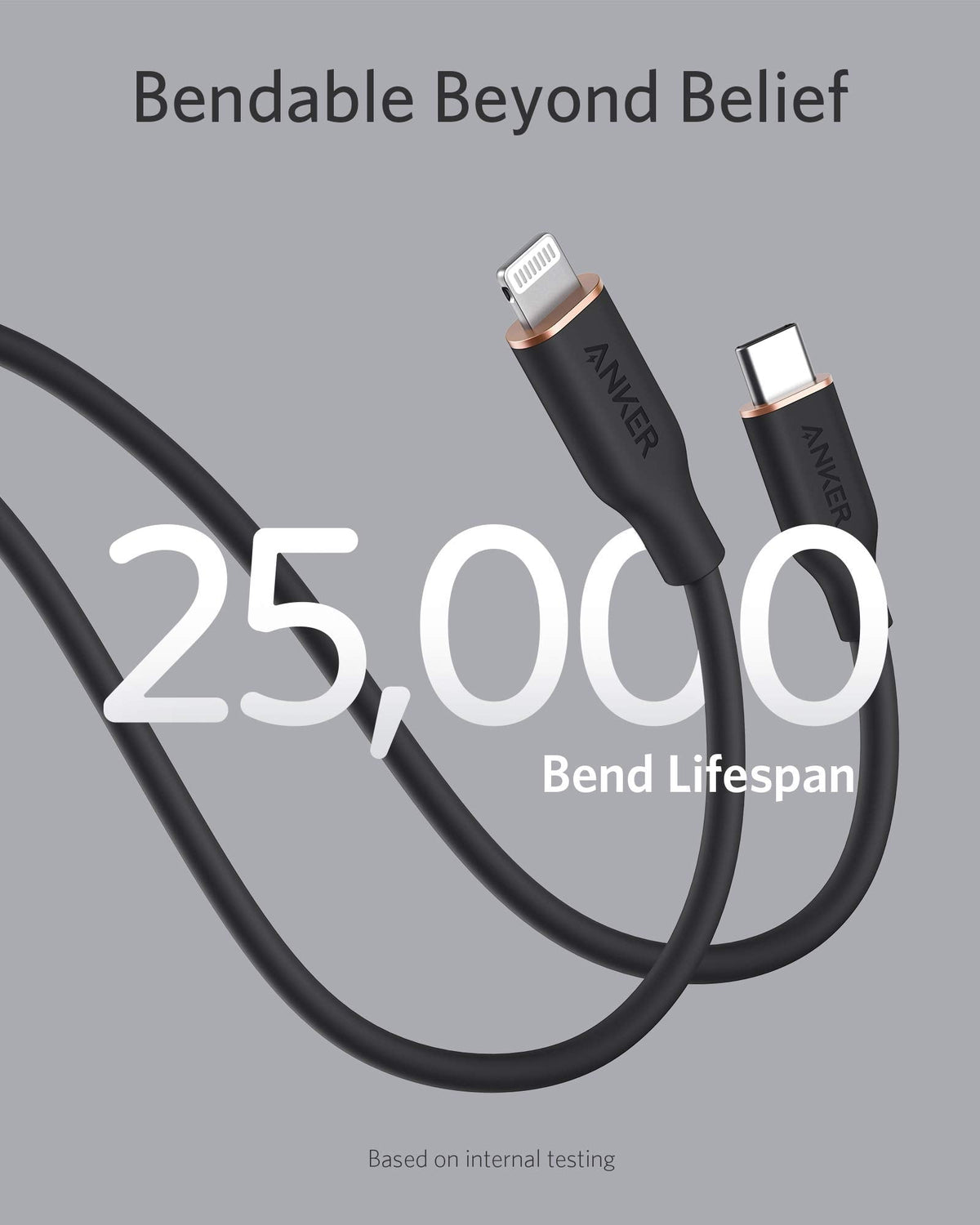 Anker | 641 USB-C to Lightning Cable | Flow, Silicone