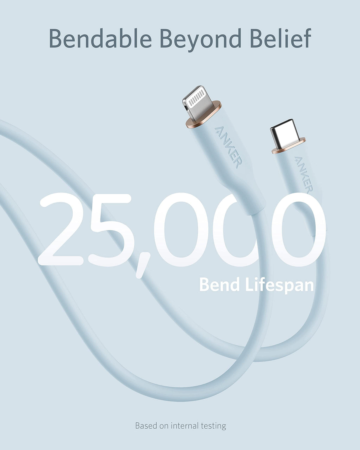 Anker | 641 USB-C to Lightning Cable | Flow, Silicone