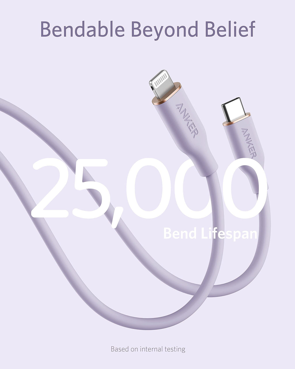 Anker | 641 USB-C to Lightning Cable | Flow, Silicone