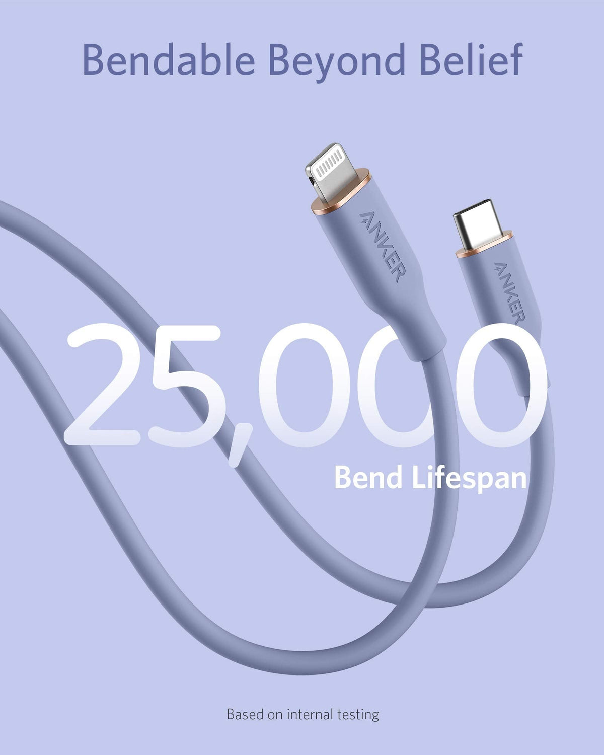 Anker | 641 USB-C to Lightning Cable | Flow, Silicone