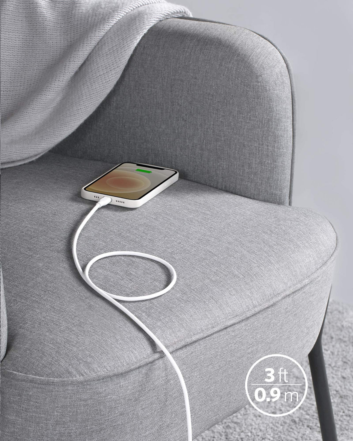Anker | 641 USB-C to Lightning Cable | Flow, Silicone