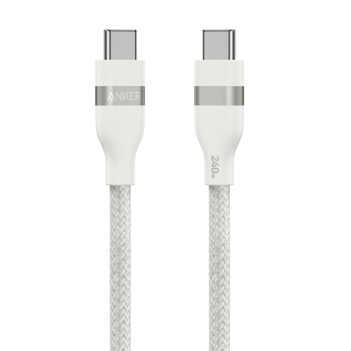 Anker USB-C to USB-C Cable, 3 ft / 6 ft, 240W, Upcycled-Braided