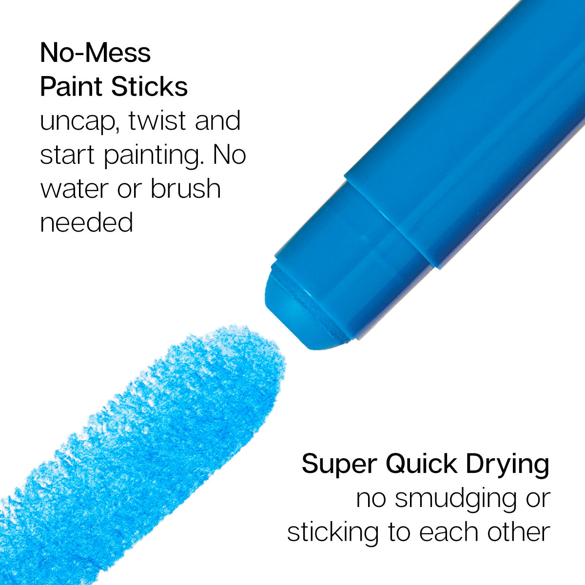 KINGART Tempera Paint Sticks, 60 Colors, full set