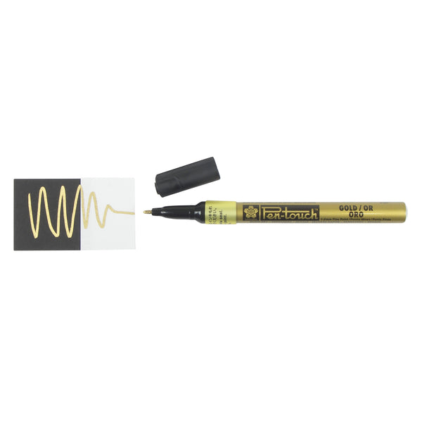 Sakura Pen-Touch Paint Marker, Metallic Gold, 1.0mm