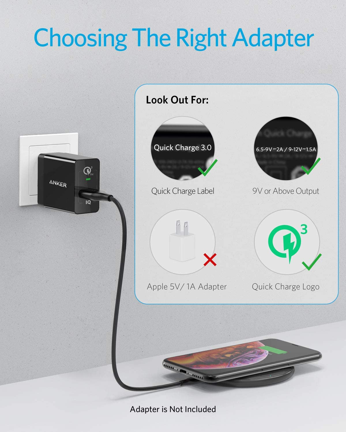 Anker | 313 Wireless Charger | Pad