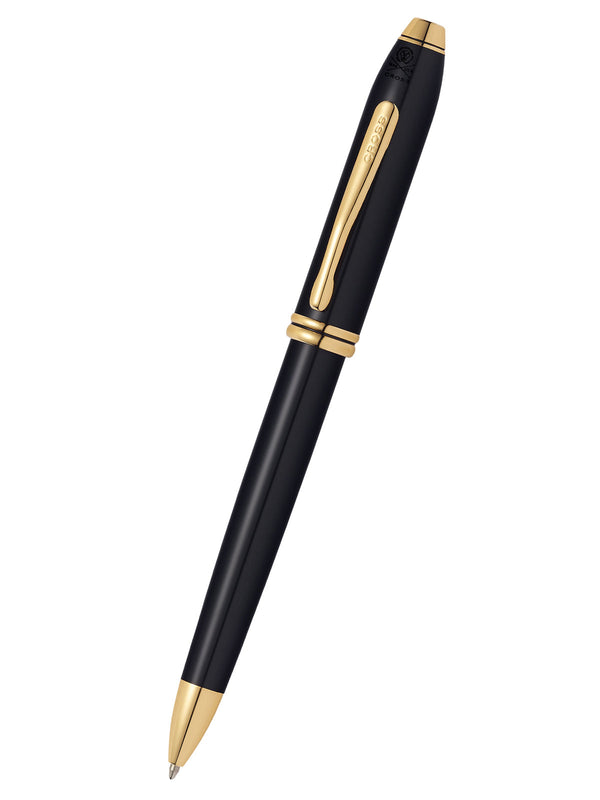 Cross Townsend Ballpoint Pen, Classic Black Lacquer