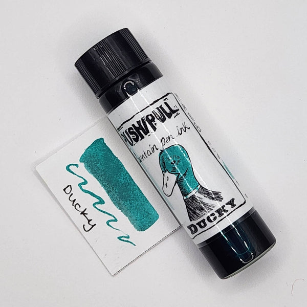 Push/Pull Ducky fountain pen ink, 20 ml vial