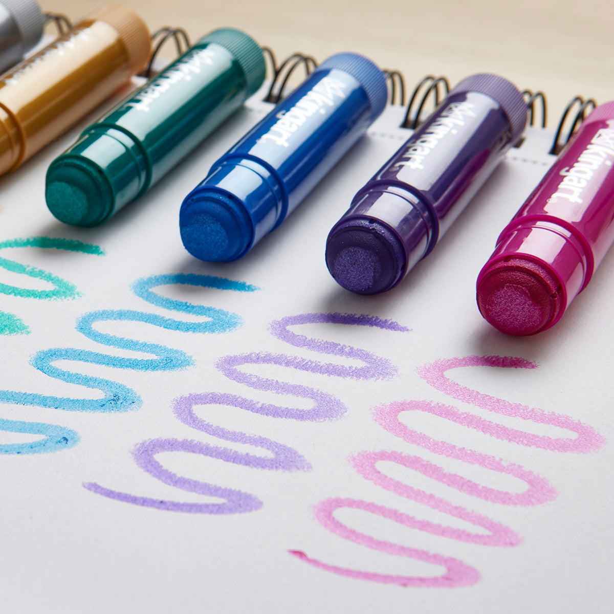 KINGART Tempera Paint Sticks, 24 Colors, view 20 of 23