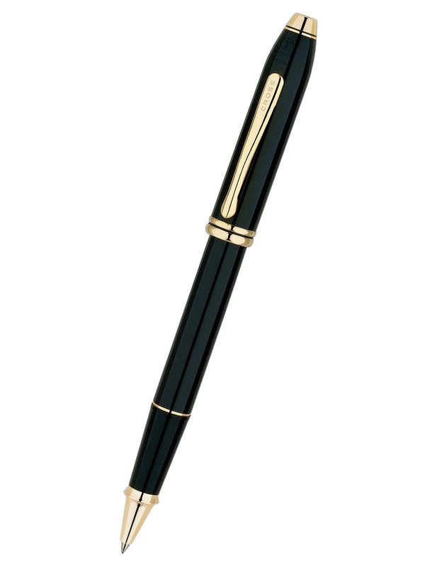 Cross Townsend Rollerball Pen, Classic Black Lacquer