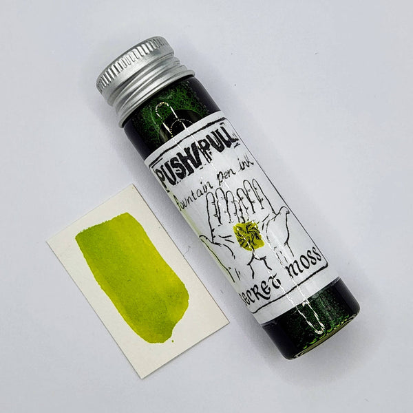 Push/Pull Secret Moss fountain pen ink, 20 ml vial