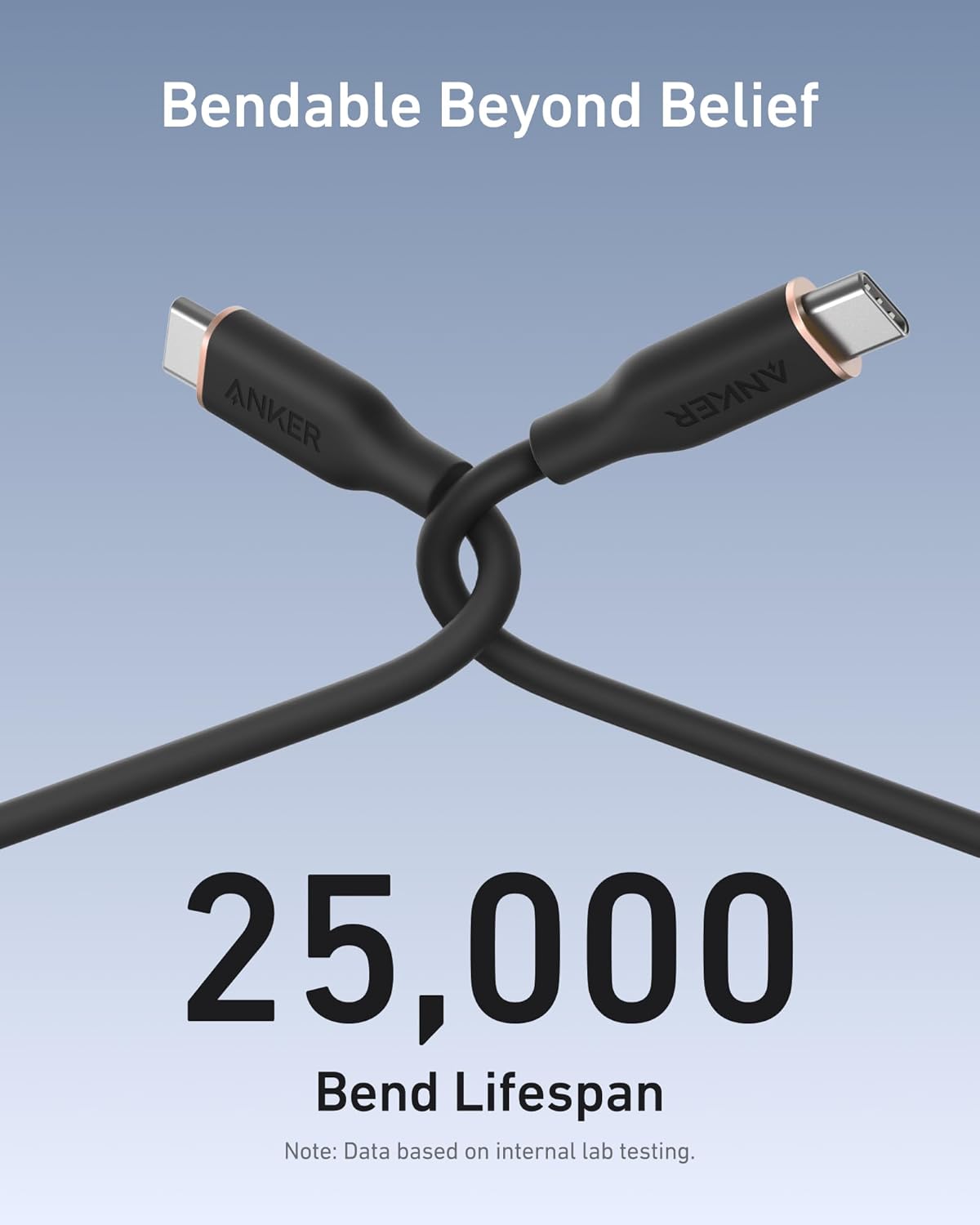 Anker | 643 USB-C to USB-C Cable | Flow, Silicone
