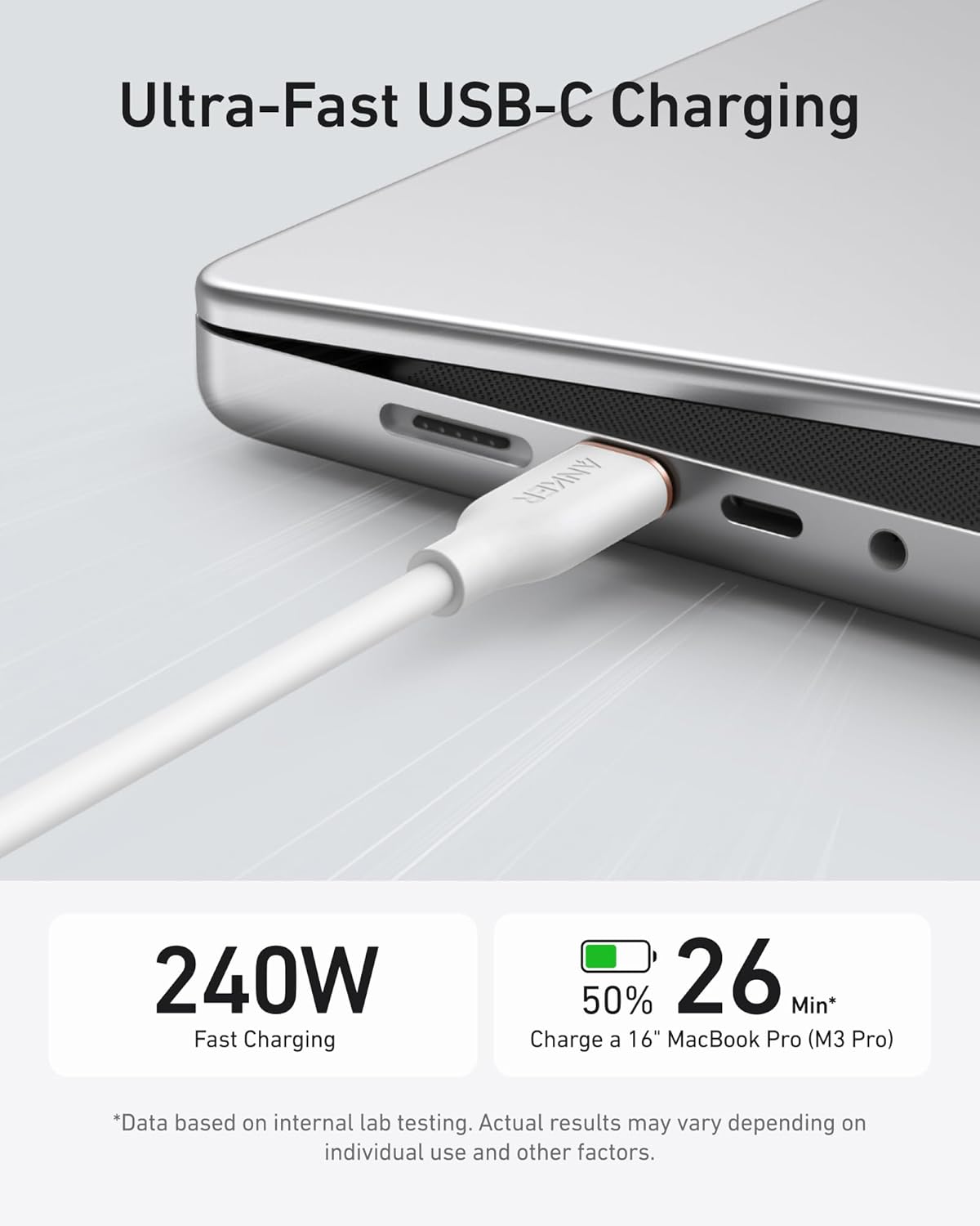 Anker | 643 USB-C to USB-C Cable | Flow, Silicone