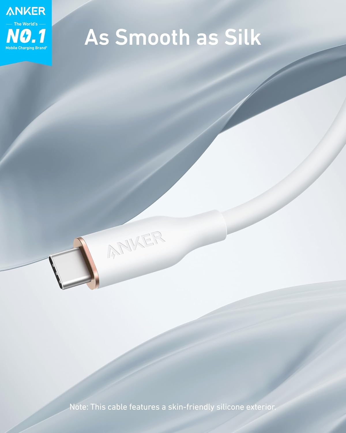 Anker | 643 USB-C to USB-C Cable | Flow, Silicone