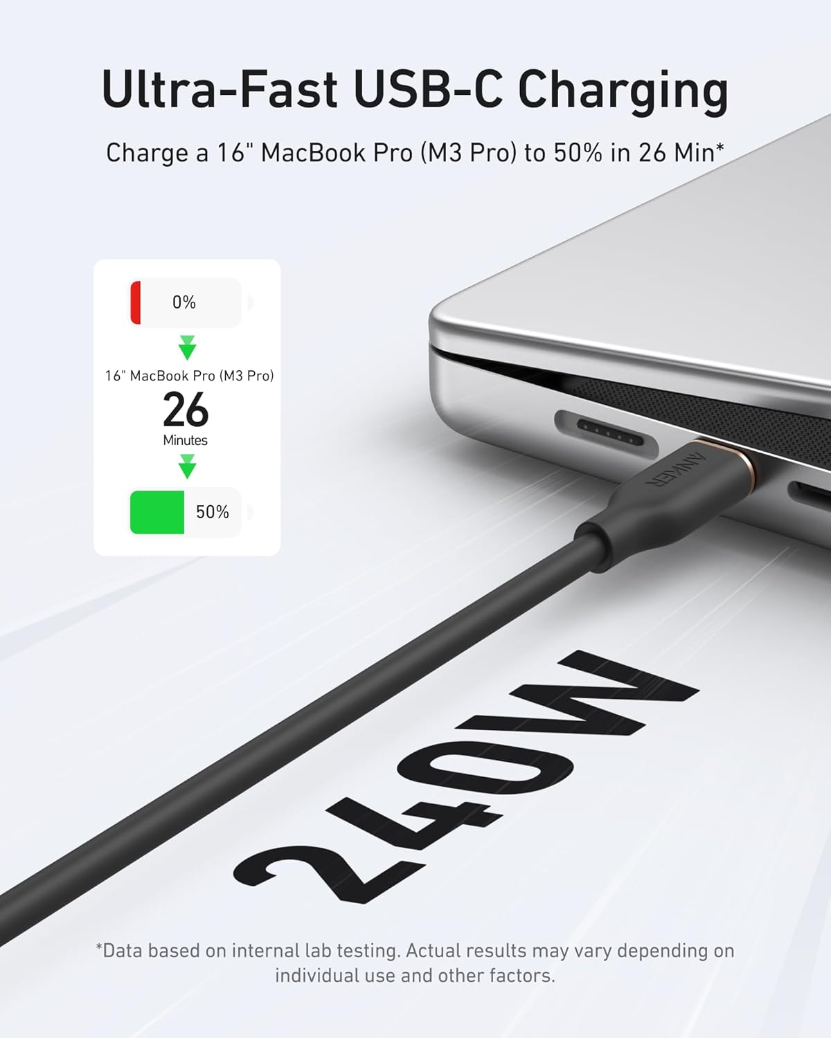 Anker | 643 USB-C to USB-C Cable | Flow, Silicone