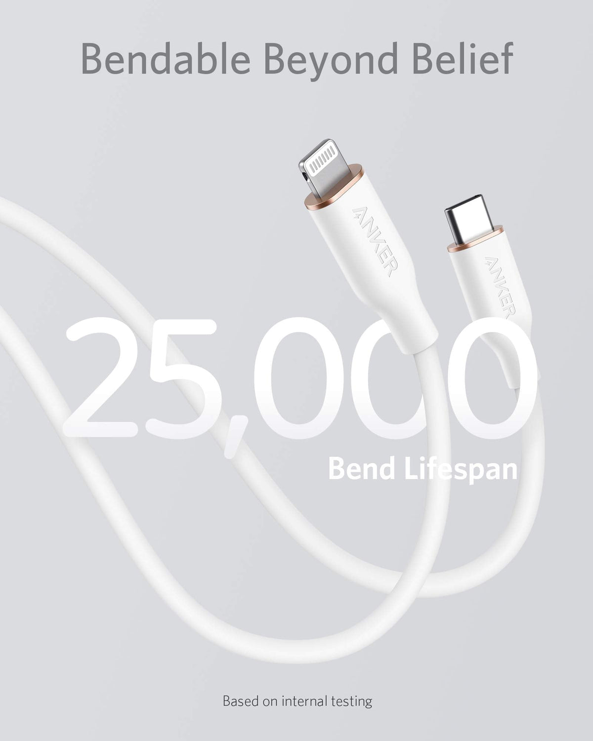 Anker | 641 USB-C to Lightning Cable | Flow, Silicone